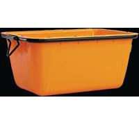 WEMAS Bac pour mortier fini 200 l orange