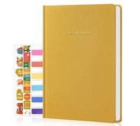 WEMATE Livre de recettes pour écrire vos propres recettes, livres de recettes vierges à couverture rigide, 75 recettes pour la famille pour organiser vos recettes, cadeaux de cuisine, 15,2 x 20,3 cm