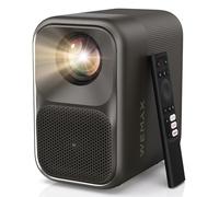 WEMAX Vidéoprojecteur Intelligent Google TV & Netflix Officiel, 500 ISO Lumens, 1080P (4K), Autofocus & Correction AI, Optique Scellée Anti-Poussière, Dolby Audio. Idéal Soirées Foot, Cinéma & Jardin