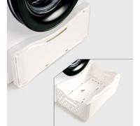 WEMBI Panier à Linge Pliable 40L Aimanté - Se Range et Disparaît contre la Machine à Laver - Gain de Place Intelligent - Fabriqué en Europe