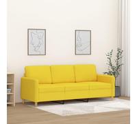 WEMYUFURN Canapé 3 places moderne qui attire tous les regards avec tissu résistant et structure en métal robuste pour un confort respirant et une stabilité durable dans le salon