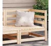 WEMYUFURN Canapé de jardin en bois de pin massif 70 x 70 x 67 cm, canapé d'angle modulaire en pin avec design à lattes pour jardin, terrasse et cour, durable et stable, dossier pour plus de confort