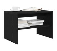 WEMYUFURN Meuble TV noir aspect chêne - Meuble TV - Meuble bas - Meuble TV - Buffet suspendu - 60 x 40 x 40 cm - En matériau dérivé du bois