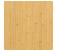 WEMYUFURN Plateau de table - 40 x 40 x 1,5 cm - En bambou - À monter soi-même - Plateau rustique pour salon - Plan de travail