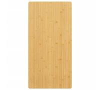 WEMYUFURN Plateau de table en bois de bambou - 40 x 80 x 1,5 cm - Pour salon, plan de travail
