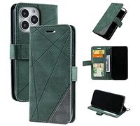 WenBaby Coque pour Oppo Realme Narzo N53 4G/Realme C53 4G/Realme C51 4G/Realme C51S 4G/Realme Note 50 4G,Etui en Cuir PU Portefeuille Housse,Antichoc Flip Stand Fonction,Fermeture Magnétique,Vert