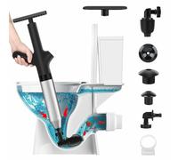 Wenbones Nettoyeur haute pression avec indicateur de pression et 4 adaptateurs d'aspiration