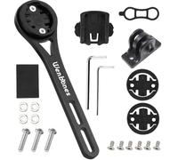 Wenbones Support D'ordinateur De Vélo, Support Intégré pour Ordinateur Vélo, pour Vélo de Route Compatible avec Garmin Edge, Wahoo Elemnt, Bryton, Cateye, GoPro caméra et Lampe