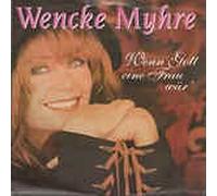 Wencke Myhre - Wenn Gott eine Frau wär' (1993) / Vinyl single [Vinyl-Single 7'']