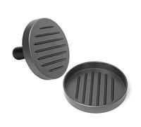 wenco Presse à hamburger - 12 x 2 cm - En aluminium - Avec matériau antiadhésif - Convient également pour les hamburgers végétaliens - Anthracite