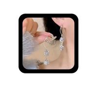 Wendalern Boucles D'oreilles Boho Opale Pendante Boucles D'oreilles Filigrane Pierre De Lune Boucles D'oreilles Pierres Précieuses Infinies Boucles D'oreilles Chaîne À Pampilles Bijoux Pour Femmes