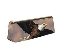 WenDang Le sac de rangement en cuir Flying Eagle Triangle et le rangement de papeterie de vacances sont des articles de voyage essentiels, blanc, Taille unique, Trousse de maquillage