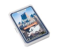 Wendels Kartenspiele Montagne Europe Trump Quartet Jeu | Cadeau pour alpinistes et grimpeurs
