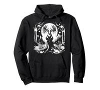 Wendigo Folklore Creature Cryptid Fantasy Monstre Wendigo Sweat à Capuche
