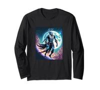 Wendigo Skinwalker in Space Illustration Graphic Design Manche Longue