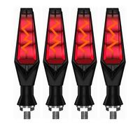 WENDMY Clignotant indicateur Clignotant De Moto Double Face Relais De Intégré Indicateurs LED Feu Stop