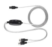 Wendry Câble d'interface de câble MIDI USB, convertisseur de câble MIDI vers USB Cordon d'adaptateur d'interface MIDI Clavier Ligne d'édition de Musique