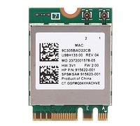 Wendry Carte réseau, RTL8822BE Dual Band 2.4G/5G M.2 Interface Network Card, Prise en Charge de Bluetooth 4.2, la Vitesse Peut Aller jusqu'à 867 Mbps