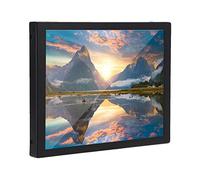 Wendry Moniteur Industriel, écran Tactile à résistance de 8 Pouces, Moniteur Industriel Tout métal intégré, résolution 1024x768, avec caractéristiques Stables et Haute fiabilité (100-240V)(UE)