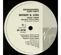 WENDY AND LISA - LOLLY LOLLY 12 INCH (12" SINGLE) UK VIRGIN 1989