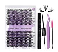 WENDY LASHES Kit Extensions Cils 20D/30D, C Curl 0,07mm, mixtes 12-16mm
