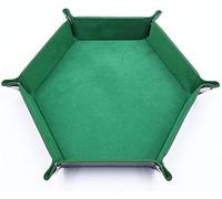 WENDYWU Plateau à Dés Pliable Portable Pour DND, D&D et Jeux de Rôle - Support en Cuir Synthétique Pour RPG