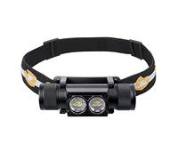 weneasker Lumière frontale LED extrêmement brillante 1200 lumens 7 modes H25S rechargeable batterie 18650 étanche pour la course, le jogging, la pêche, le camping efficacité énergétique A]