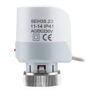 Wengart Actionneur Thermique WG03 pour Chauffage au Sol - AC 230V Normalement Fermé (NF) - Avec Indicateur de Position Télescopique - Filetage M30*1.5 pour Collecteur Hydraulique - Silencieux