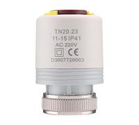 Wengart Actionneur Thermique WG2220 Normalement Fermé (NC) 230V Avec Indicateur de Course Télescopique - Filetage M30 x 1,5 Tête Électrothermique pour Collecteur de Chauffage au Sol et Climatisation