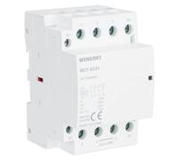 Wengart Contacteur basse tension WCT-63,contacts 4P 3NO1NC,AC230V 63A,économie d'énergie,durable, utilisé pour les appareils électriques et la gestion des moteurs