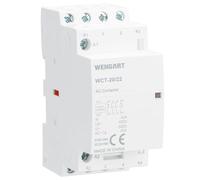 Wengart Contacteur Silencieux 24V AC (Basse Tension) - 20A - 4 Pôles (2NO + 2NC) - Largeur 36mm (2 Modules DIN) - Idéal pour Domotique, Piscine et Automatisme - WCT-20