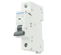 Wengart Disjoncteur 10 A caractéristique B pour électriciens pour protéger les circuits d'éclairage contre les défaillances avec une capacité de commutation élevée de 10 kA