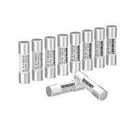 Wengart Fusibles solaires WGPV-30,1000VDC,12A, 10 pièces, 10x38mm, I133kA, Fusibles photovoltaïques rapides pour les applications photovoltaïques solaires