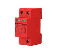 Wengart Protection Contre Les surtensions 2P WG1-40,20KA~40KA 500V Parafoudre photovoltaïque DC Protection Contre la Foudre à Domicile