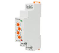 Wengart Relais de temps de retard TBT7-R2, 2SPDT retard de cycle, temps de retard d'ouverture et de fermeture réglable, 0,1 s à 100 D, utilisé dans les cas qui nécessitent un contrôle du temps