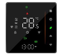 Wengart Thermostat WiFi BHT006, AC230V 3A, pour système de Chauffage de l'eau, Application eWelink 2,4 GHz, Compatible avec Alexa Echo/Google Home