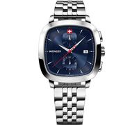 Wenger 01.1933.103 Vintage Classic Chronographe 40mm 5ATM Quartz Homme Bleu A...