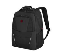 WENGER Altair Brief Sacoche à bandoulière pour portable, Notebook jusqu’à 16’’, Poche tablette, Mallette, Rangement, 12 l, Bureau Affaires Fac, Noire, 653496