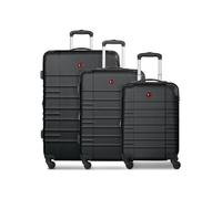 WENGER Amplar Evo Parent, Noir , Kofferset + (3-teilig), Bagage rigide