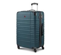Wenger Amplar Evo 4 roues Valise cabine L 75 cm avec soufflet d'extension bleu pétrole