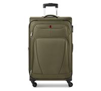 Wenger Beaumont 4 roues Valise cabine L 78 cm avec soufflet d'extension olive