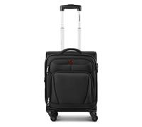 Wenger Beaumont 4 roulettes Trolley de cabine S 54 cm avec soufflet d'extension noir