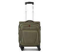 Wenger Beaumont 4 roulettes Trolley de cabine S 54 cm avec soufflet d'extension olive