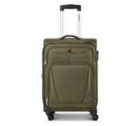 Wenger Beaumont 4 roulettes Trolley M 67 cm avec soufflet d'extension olive
