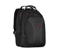 WENGER Carbon Pro Compact Sac à Dos pour Ordinateur Portable 16 Pouces avec Housse pour Ordinateur 14 Pouces et Poche pour Tablette Tactile, Femmes Hommes, Bureau Affaires Uni, Noir, 653528
