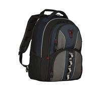 WENGER Cobalt Sac à Dos pour Ordinateur Portable 16 Pouces avec Poche pour Tablette Tactile, 23 l, Femmes Hommes, Bureau Voyages d’Affaires Uni, Noir/Bleu, 600629