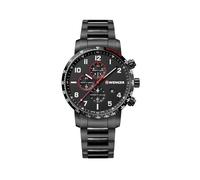 Wenger Homme Analogique Quartz Montre avec Bracelet en Acier Inoxydable 01.1543.115