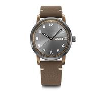 WENGER Hommes Analogique Quartz Montre avec Bracelet en Cuir 01.1541.123