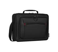 WENGER Insight Mallette pour Ordinateur Portable 15,6 Pouces, Poche pour Tablette Tactile, Porte-Documents, Système d’Organisation, 10 l, Femmes Hommes, Alloy (Gris), 600646