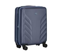 WENGER Motion Carry-on Valise Rigide, Bagage à Main, Trolley, 36 (43) l, Serrure de sécurité, Femmes Hommes, Voyages Vacances, Bleue, 653338